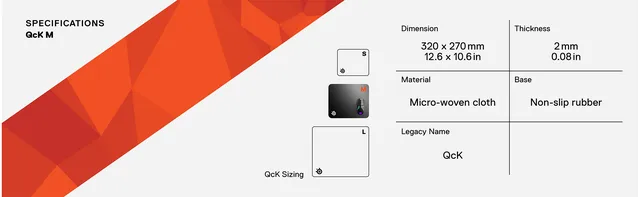 Podkładka SteelSeries QcK (63004)
