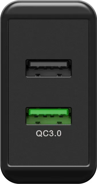 Strømforsyning 230 V til 1xUSB 5 V 3A QC