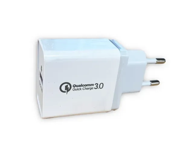 ACharger QC30 230V, USB Hun 18W Hvid