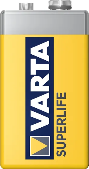 Varta 6F22/9 V Block (2022) Batterie, 1 Stk. Blister