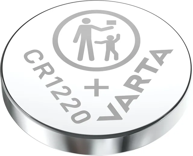 Batteri, CR1220 Lithium knapcelle 3 V, 5 stk