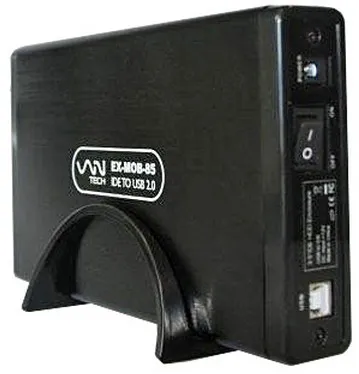 Harddisk kabinet til 3,5 HDD, USB2 til IDE"