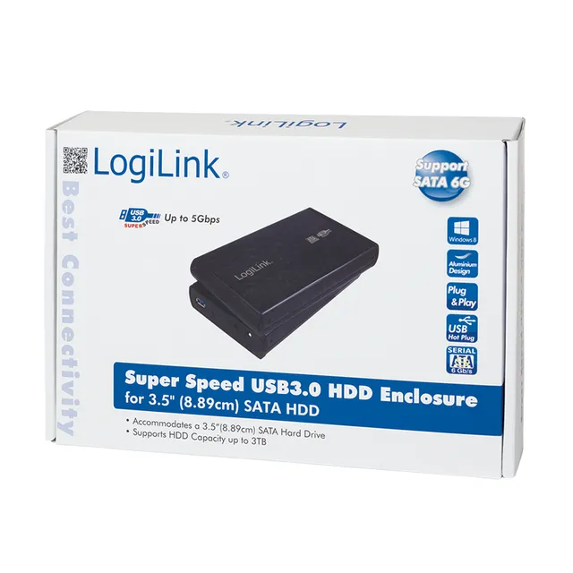 Logilink Enclosure for 3.5-Inch USB3 SATA