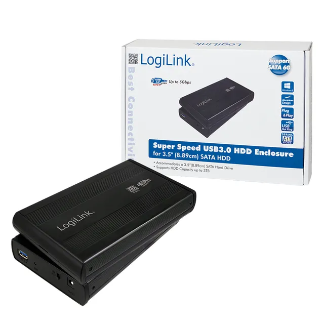 Logilink Enclosure for 3.5-Inch USB3 SATA