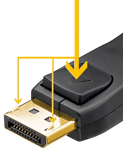 3m DisplayPort™ Cable 2.0/2.1, 8K @ 120 Hz or 4K @ 240 Hz