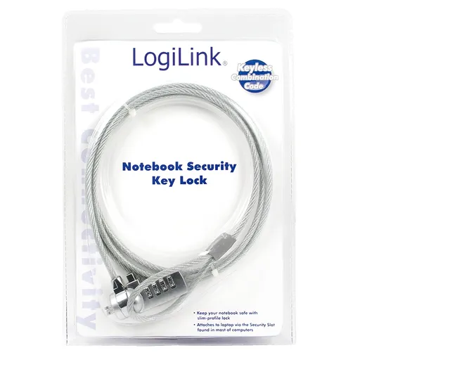 Logilink NBS002 1.50 m Security Lock with Number Code for Notebook