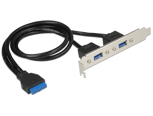 PC Bracket USB3 header to 2 x USB 3.0 Type A
