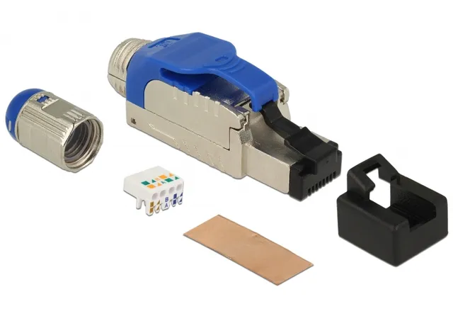 Delock RJ45 Stecker feldkonfektionierbar Cat.8.1 Metal
