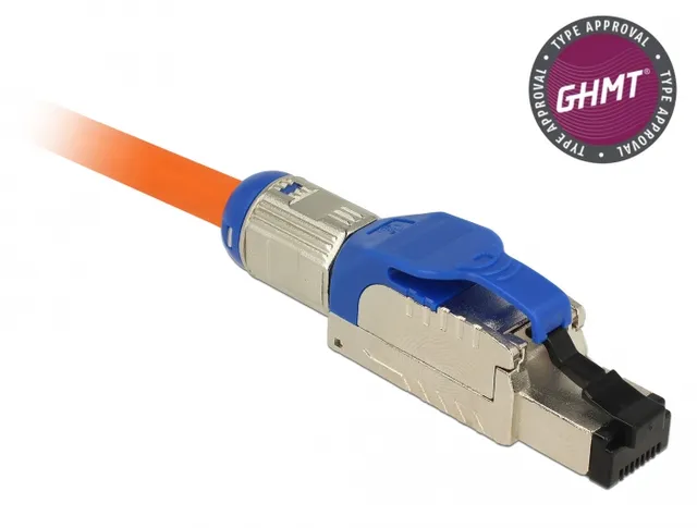 Delock RJ45 Stecker feldkonfektionierbar Cat.8.1 Metal