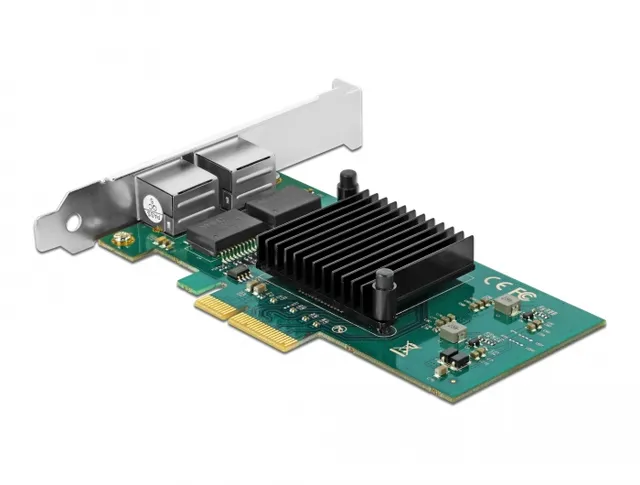 DELOCK PCI Express x4 Karte 2 x RJ45 Gigabit LAN i82576