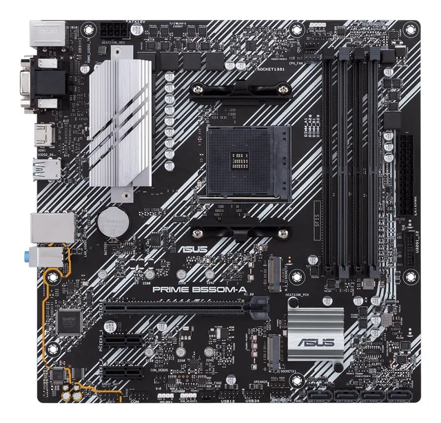 ASUS PRIME B550M-A - motherboard - micro ATX - Socket AM4 - AMD B550