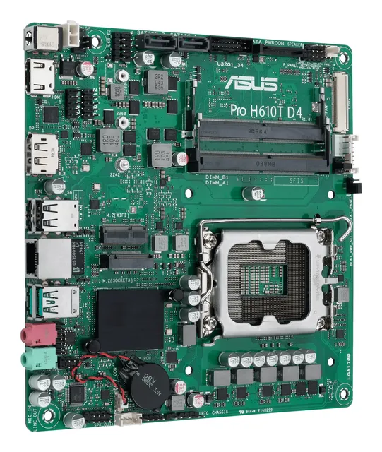 ASUS Pro H610T D4-CSM - Thin mITX... LVDS
