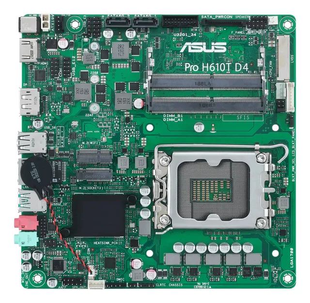 ASUS Pro H610T D4-CSM - Thin mITX... LVDS