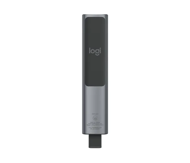 Logitech Spotlight Presentation Remote trådløs præsentationsenhed Bluetooth/RF Grå