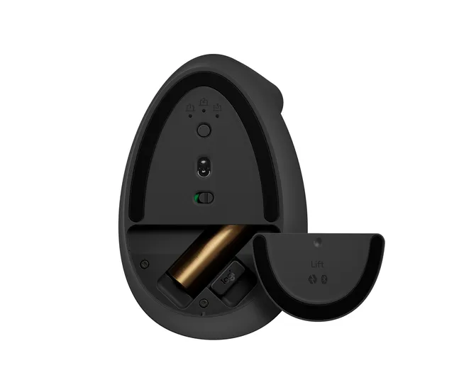 Logitech Lift mus Højre hånd RF trådløs + Bluetooth Optisk 4000 dpi