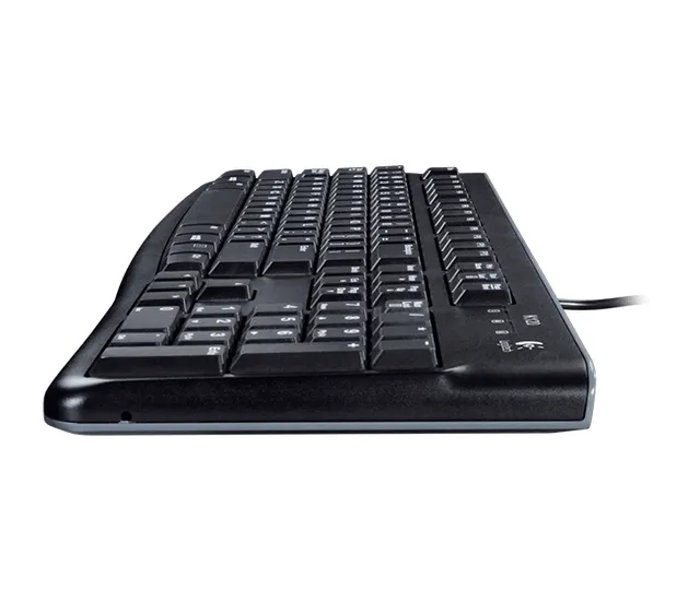 Logitech Desktop MK120 Keyboard USB QWERTY German (DE, Cable)