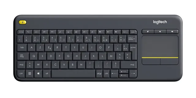 Logitech Wireless Touch Keyboard K400 Plus French