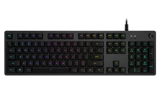 Logitech G G512 CARBON LIGHTSYNC RGB Mekanisk Gaming Keyboard med GX Brown switches