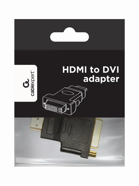 Gembird DVI (female) naar HDMI (male) adapter, *DVIF, *HDMIM