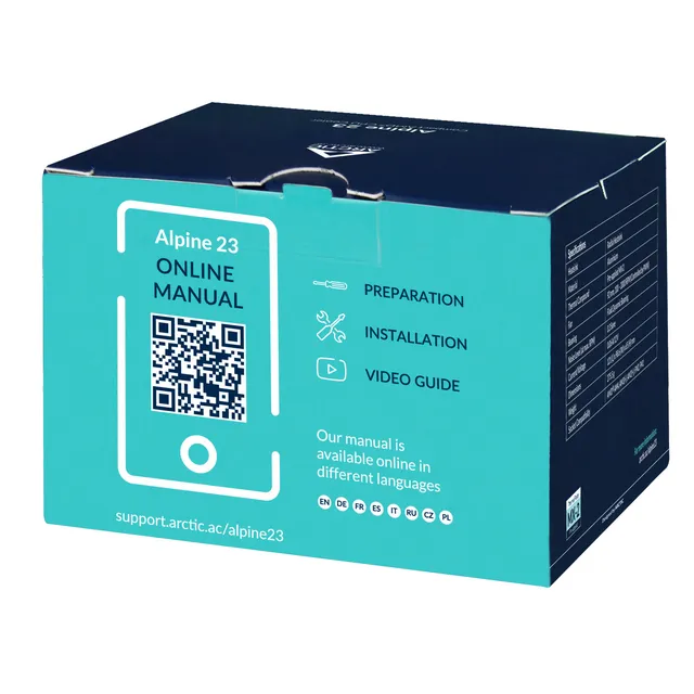 Cooler AMD Arctic Alpine 23 |AM4, AM5