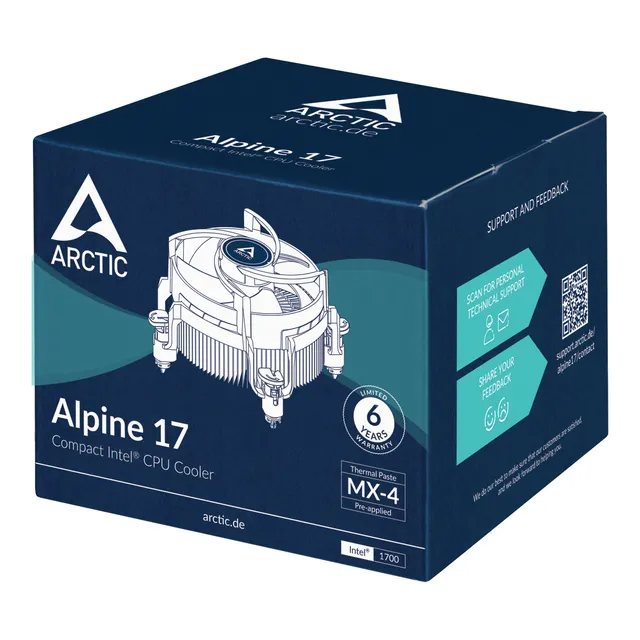 ARCTIC Alpine 17 - processor cooler