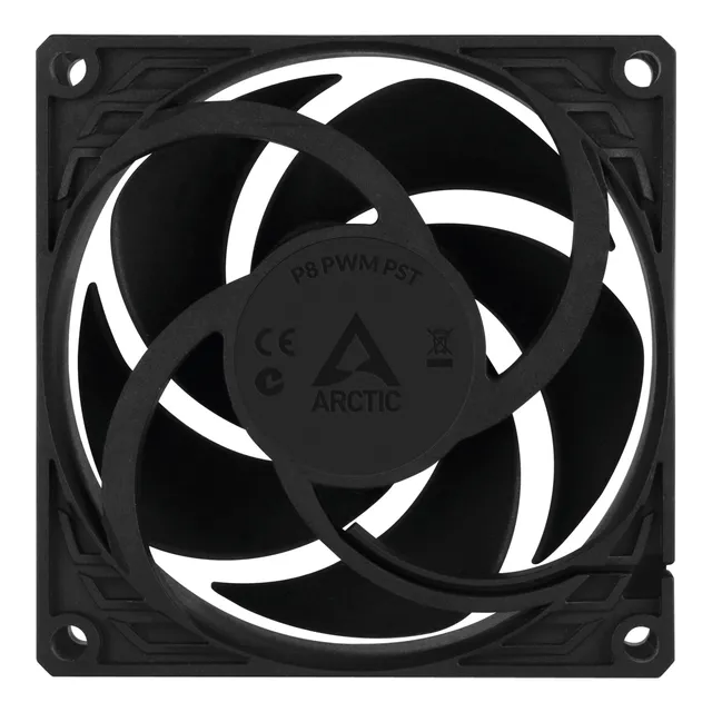 Arctic Cooling P8 Case Fan 80mm w/ PWM control and PST cable Black