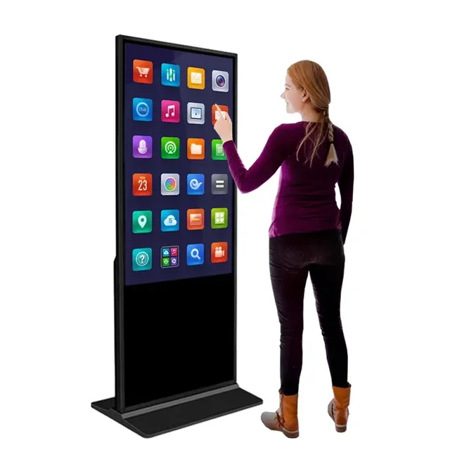 ADisplay 55" Floor Kiosk Touch Android 11 HDMI