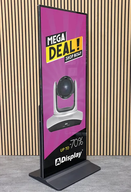 ADisplay 69" Kiosk Android 11 HDMI