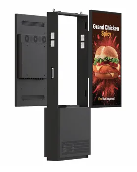 ADisplay 75" Totem Dual side IP65 3000 Nits