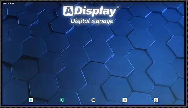 ADisplay Signage PRO 43 500 nits Android