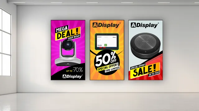 ADisplay Signage PRO 55" 500 nits Android