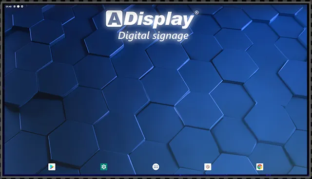 ADisplay Signage PRO 55" 500 nits Android