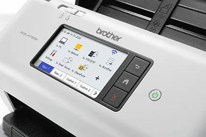 BROTHER ADS-4700W Desktop Scanner Duplex Network WiFi LCD