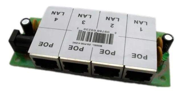 AVD POE Injector 4 Port