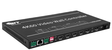 Bitvisus Video væg controller op til 4 skærme