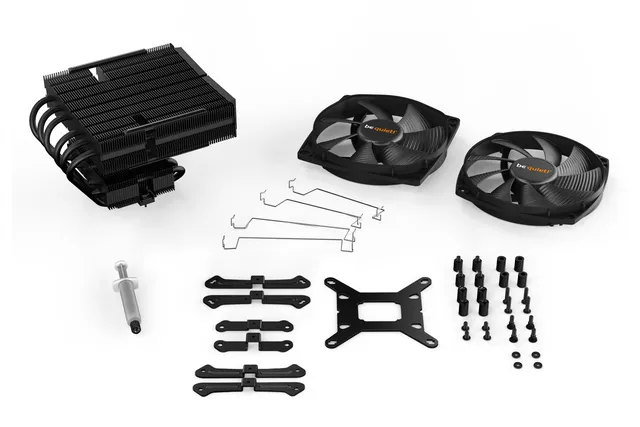 be quiet! Dark Rock TF 2 (TopFlow), 230 Watt TDP, sockets: AM5 / AM4 / 1700 / 1200 / 2066 / 1150...
