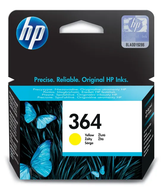 HP 364 - yellow - original - ink cartridge