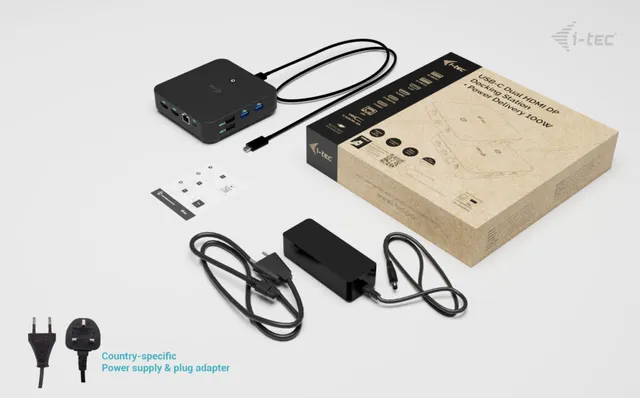 I-TEC USB-C 1XDP 2X HDMI DOCK