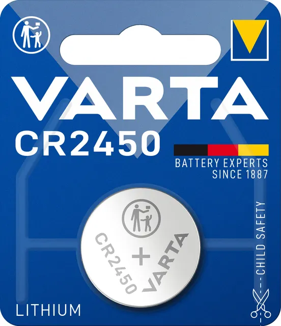 Batteri Lithium CR2450 3v til Saphe m.m