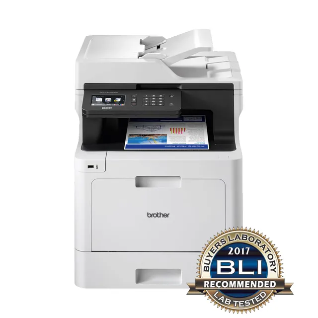 Brother DCP-L8410CDW Kleur A4 AIO laserprinter. 31ppm. (z/w/kleur). 512mb. 250 vel papierlade ui...