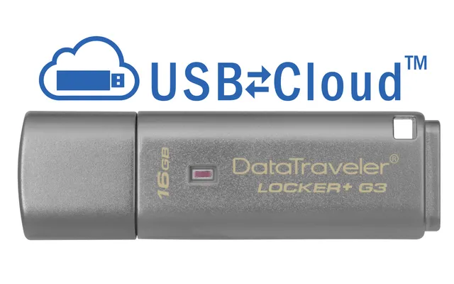 DataTraveler Locker+ G3 16 GB, USB-Stick