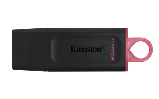 Kingston DataTraveler Exodia DTX/256GB Flash Drive USB 3.2 Gen 1 - with Protective Cap and Keyri...