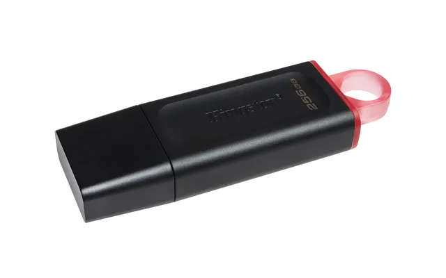 Kingston DataTraveler Exodia DTX/256GB Flash Drive USB 3.2 Gen 1 - with Protective Cap and Keyri...