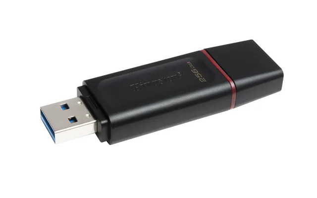 Kingston DataTraveler Exodia DTX/256GB Flash Drive USB 3.2 Gen 1 - with Protective Cap and Keyri...