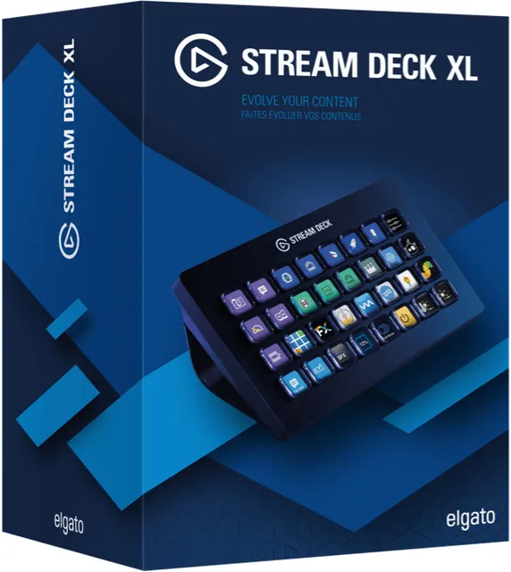 Elgato Stream Deck XL - Advanced Studio Controller, 32 Macro Keys, Trigger Actions in Apps and S...