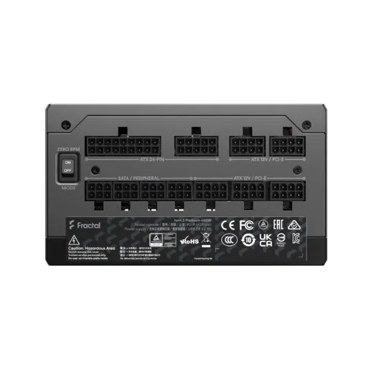 Fractal Design ION+ 2 Platinum 660W ATX, EU Cord
