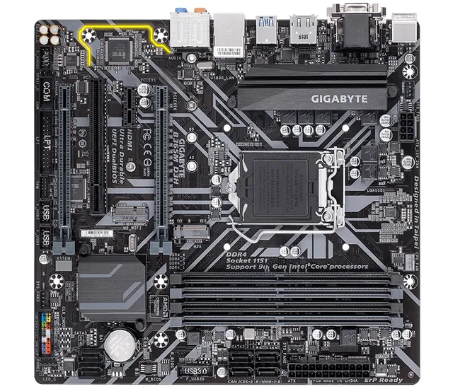 Gigabyte B365M D3H (Socket 1151/B365 Express/DDR4/S-ATA 600/Micro ATX)
