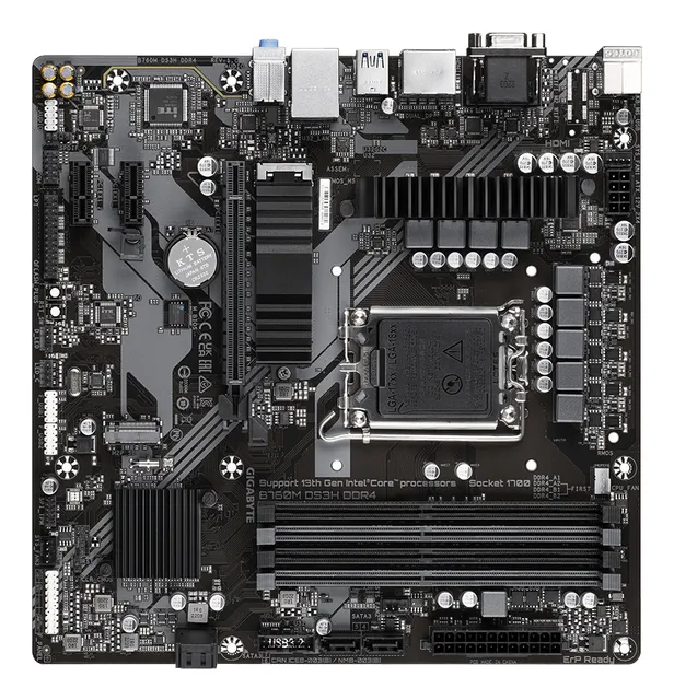 MB GBT Intel 1700 B760M DS3H DDR4
