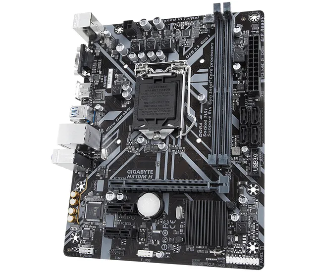 Gigabyte S1151,DDR4,H310,USB3.1,7.1