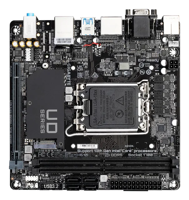 Gigabyte H610I DDR5, LGA1700, mITX